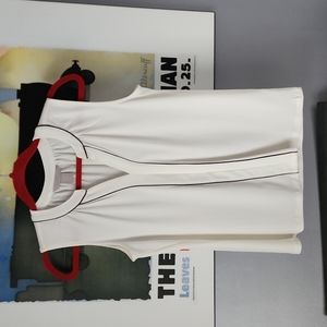 H&M Off-White Sleeveless Top